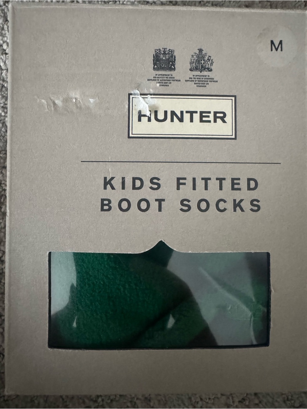 Hunter Kids Boot Socks - Green